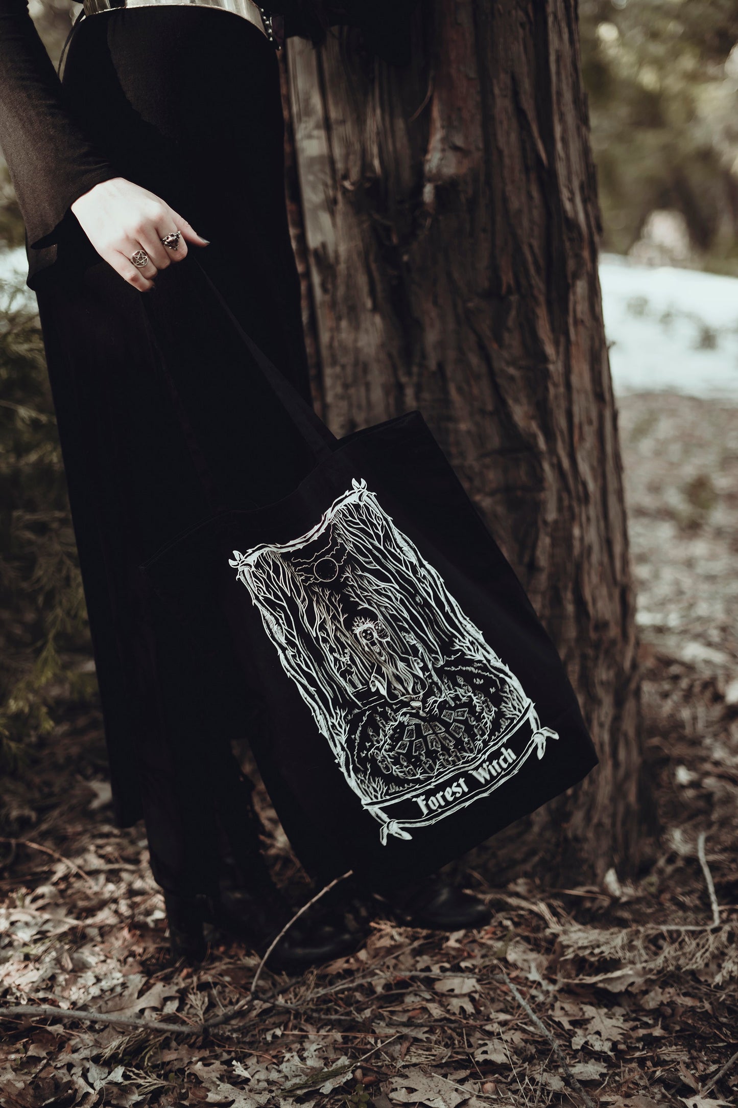 Forest Witch Tote Bag