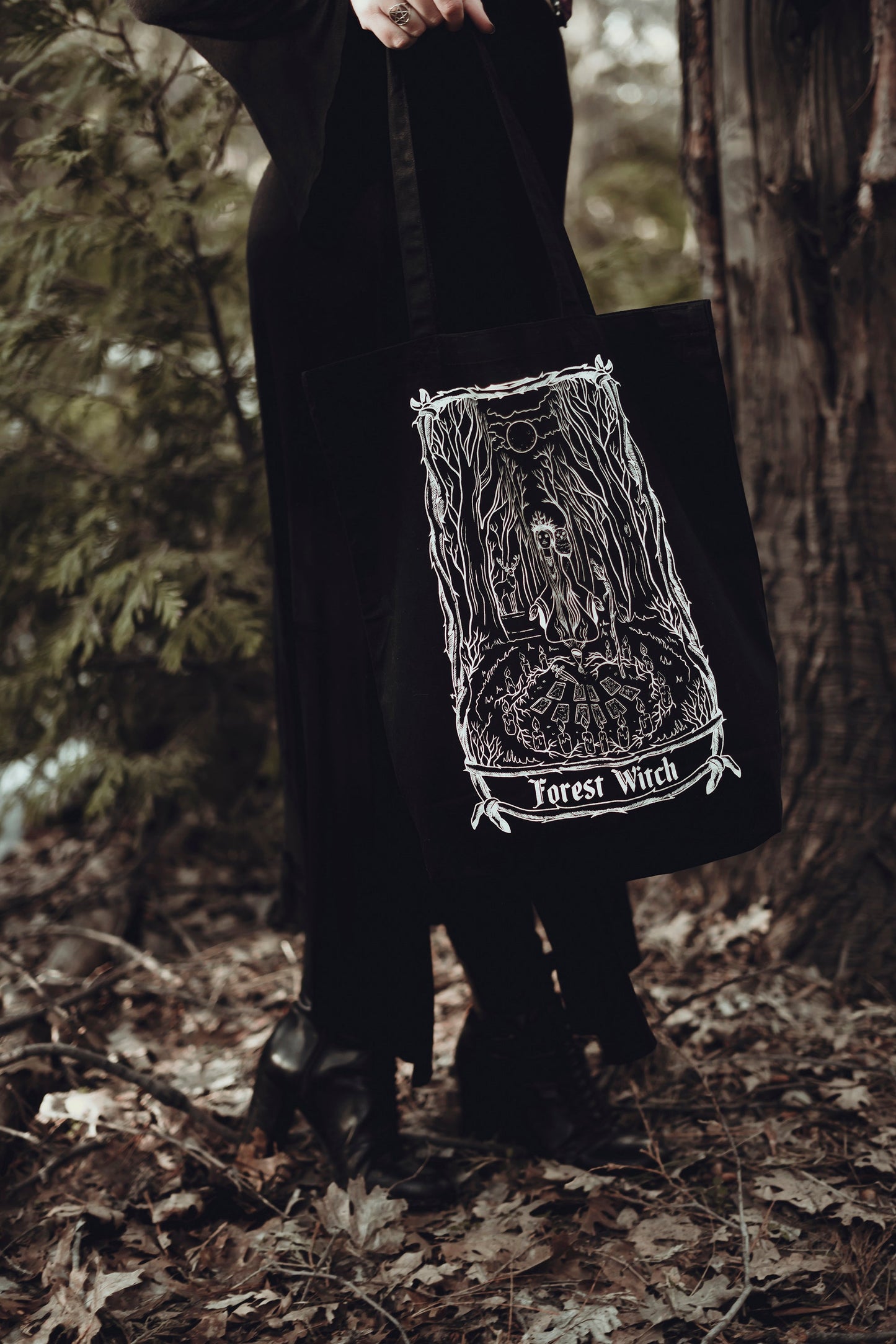 Forest Witch Tote Bag