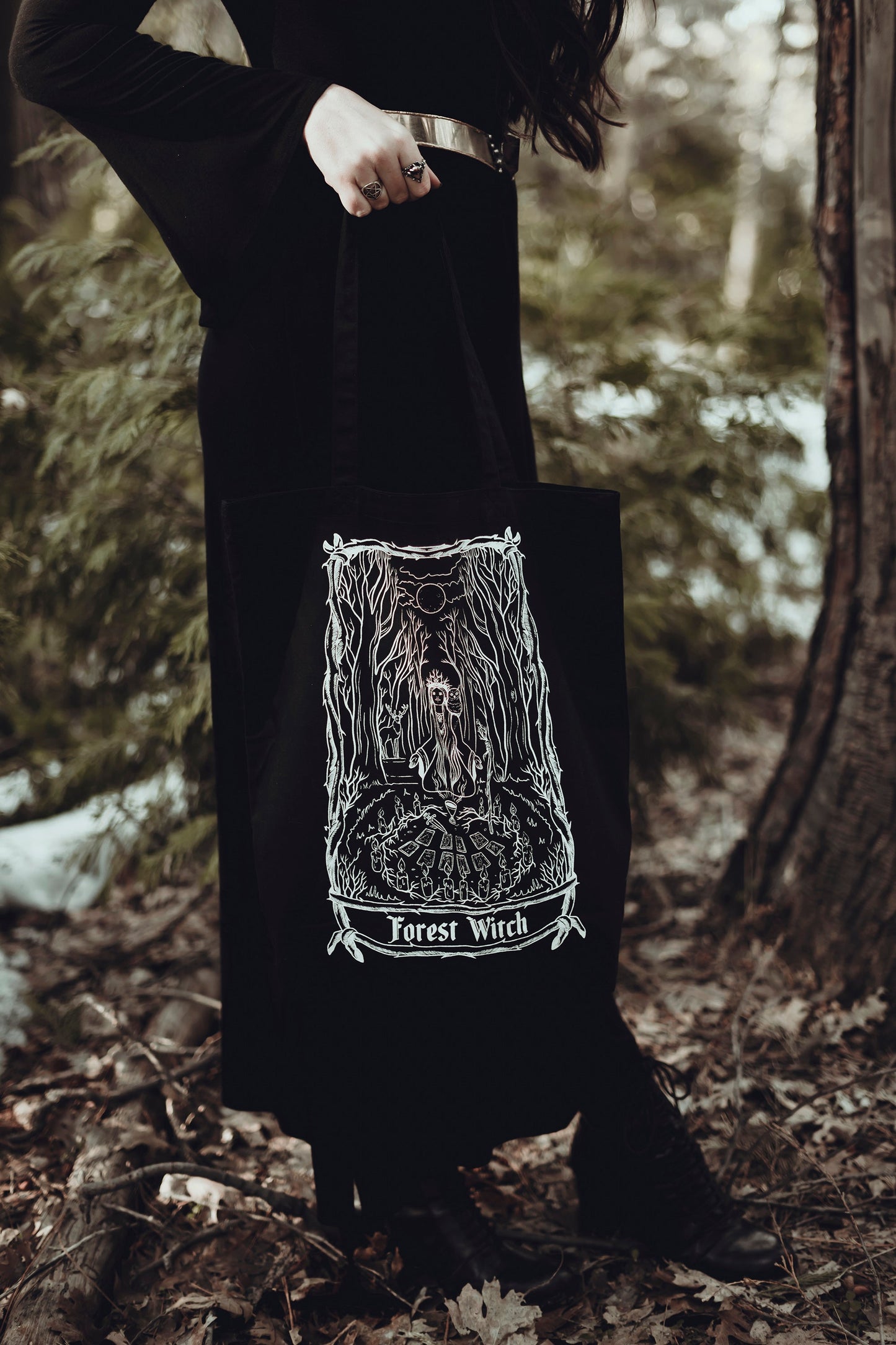 Forest Witch Tote Bag