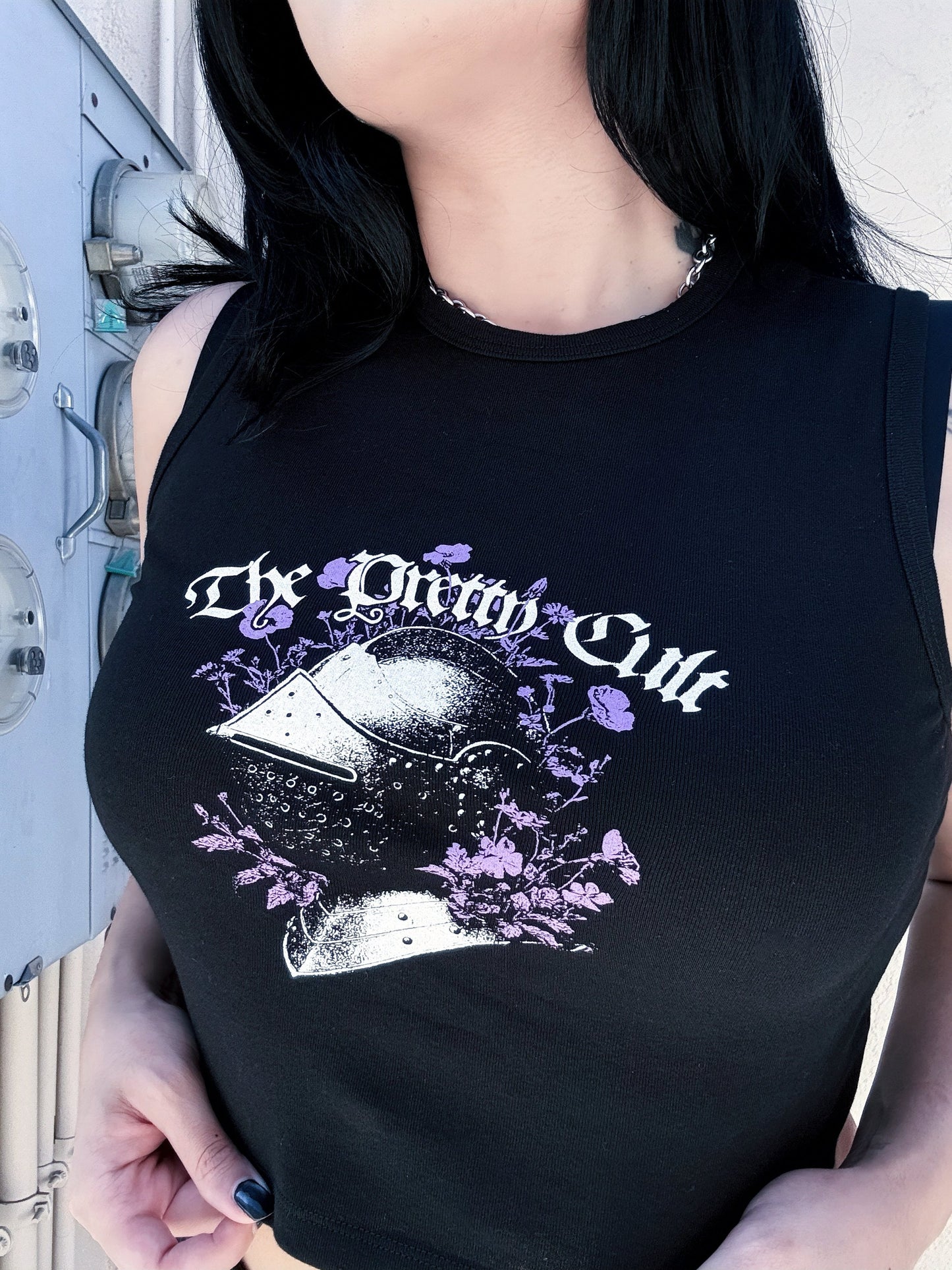 Floral Helm Crop