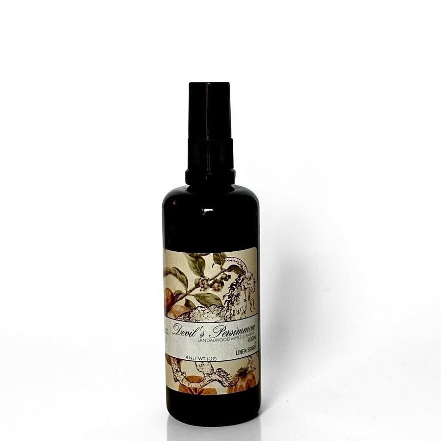 Devil's Persimmon Room & Linen Spray – Botanical Deodorizing (4oz)