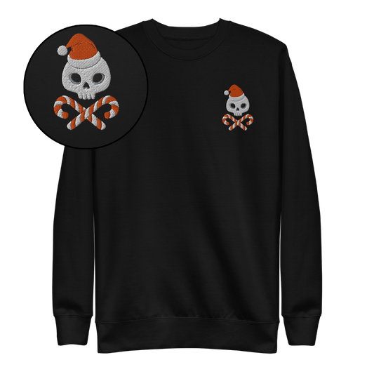 Candy Bones Unisex Embroidered Sweatshirt
