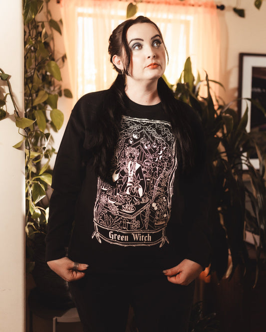 Green Witch Sweatshirt