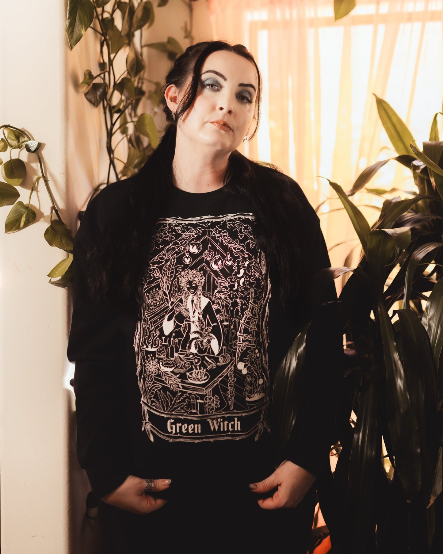 Green Witch Sweatshirt