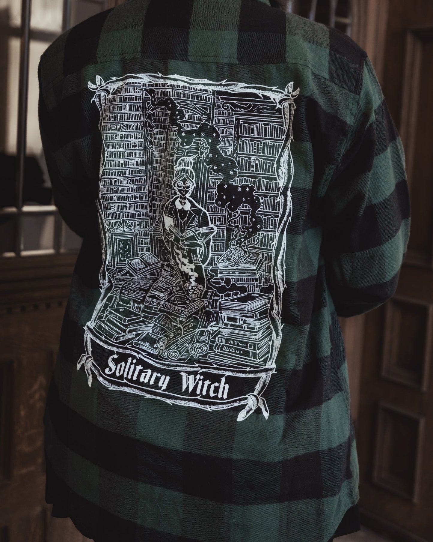 Solitary Witch Flannel