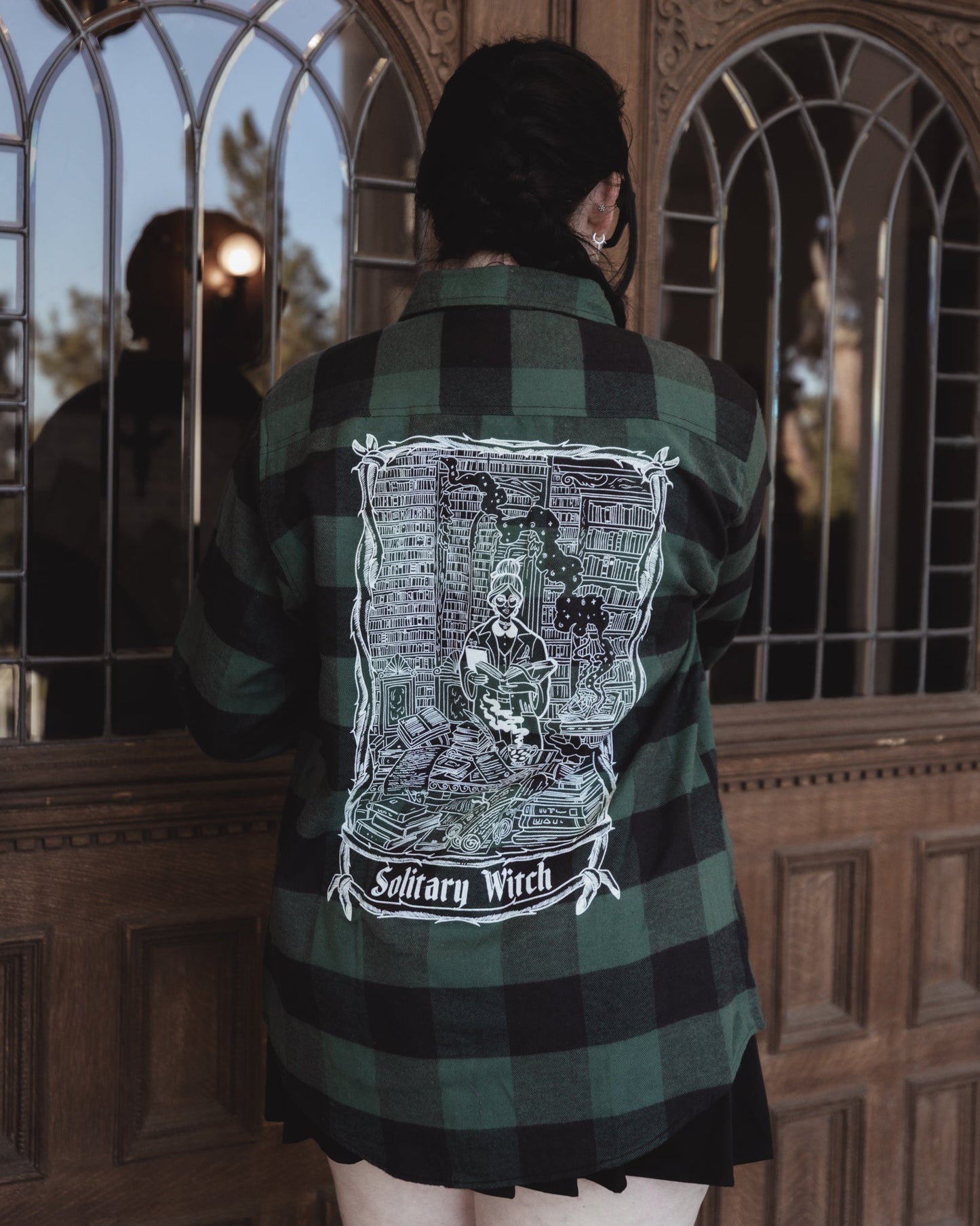 Solitary Witch Flannel
