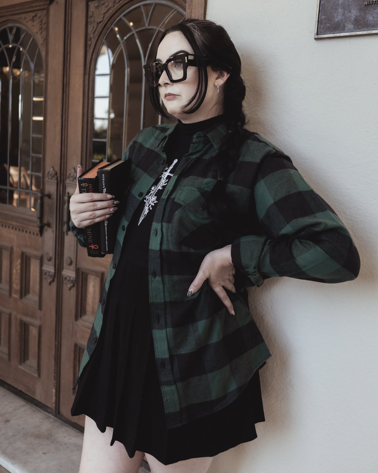 Solitary Witch Flannel