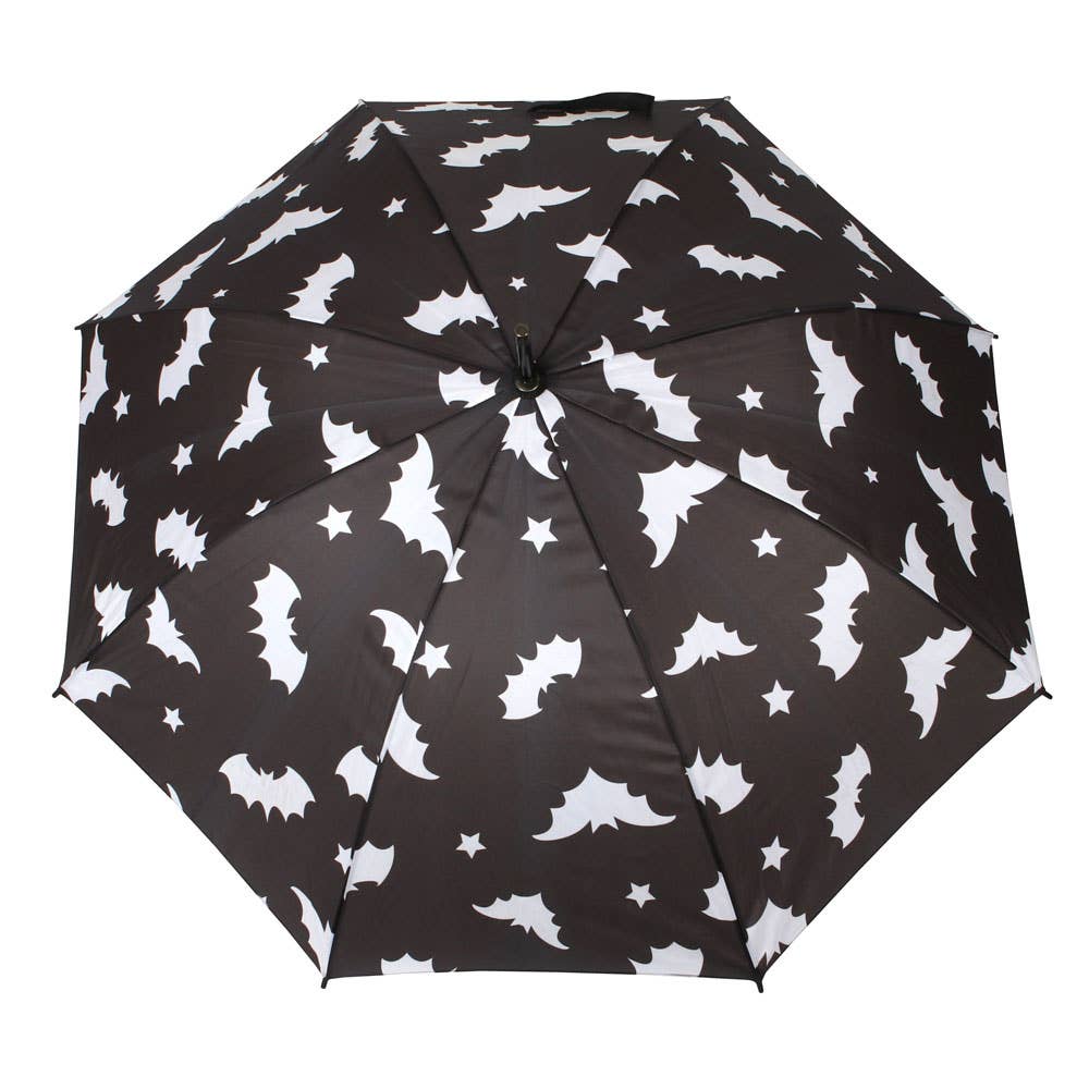 Batty Print Umbrella