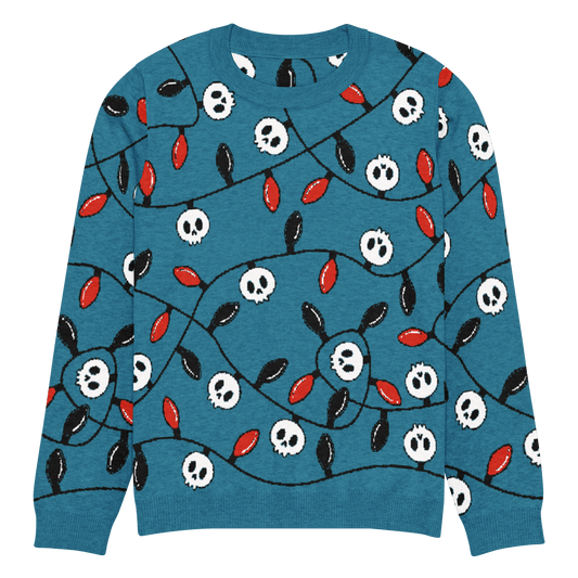 Boney & Bright Blue Knit Sweater