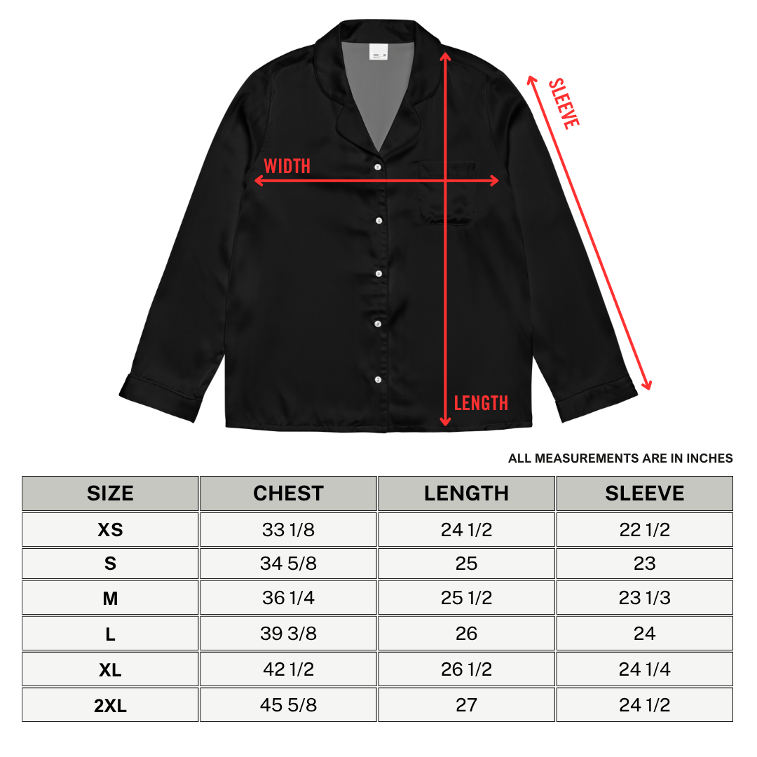 Deadnose Reindeer Silky Pajama Top