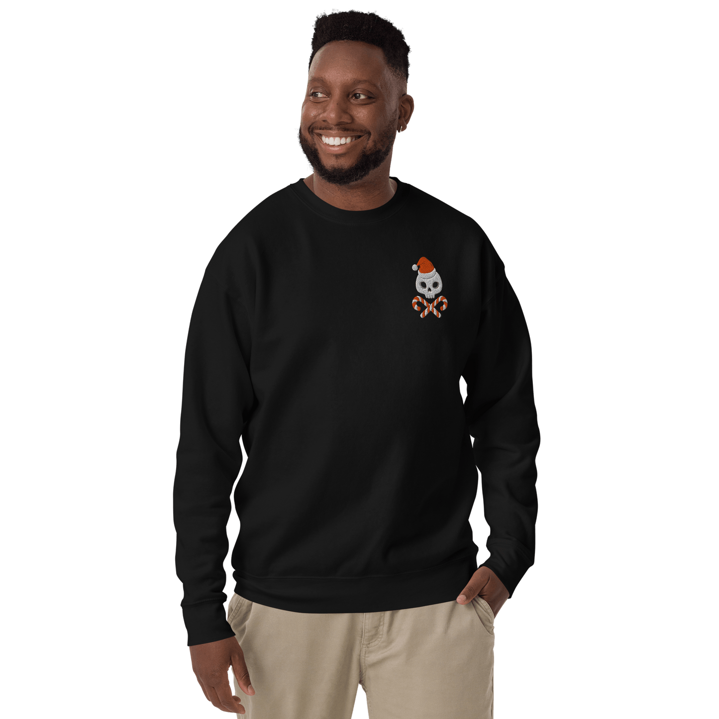 Candy Bones Unisex Embroidered Sweatshirt