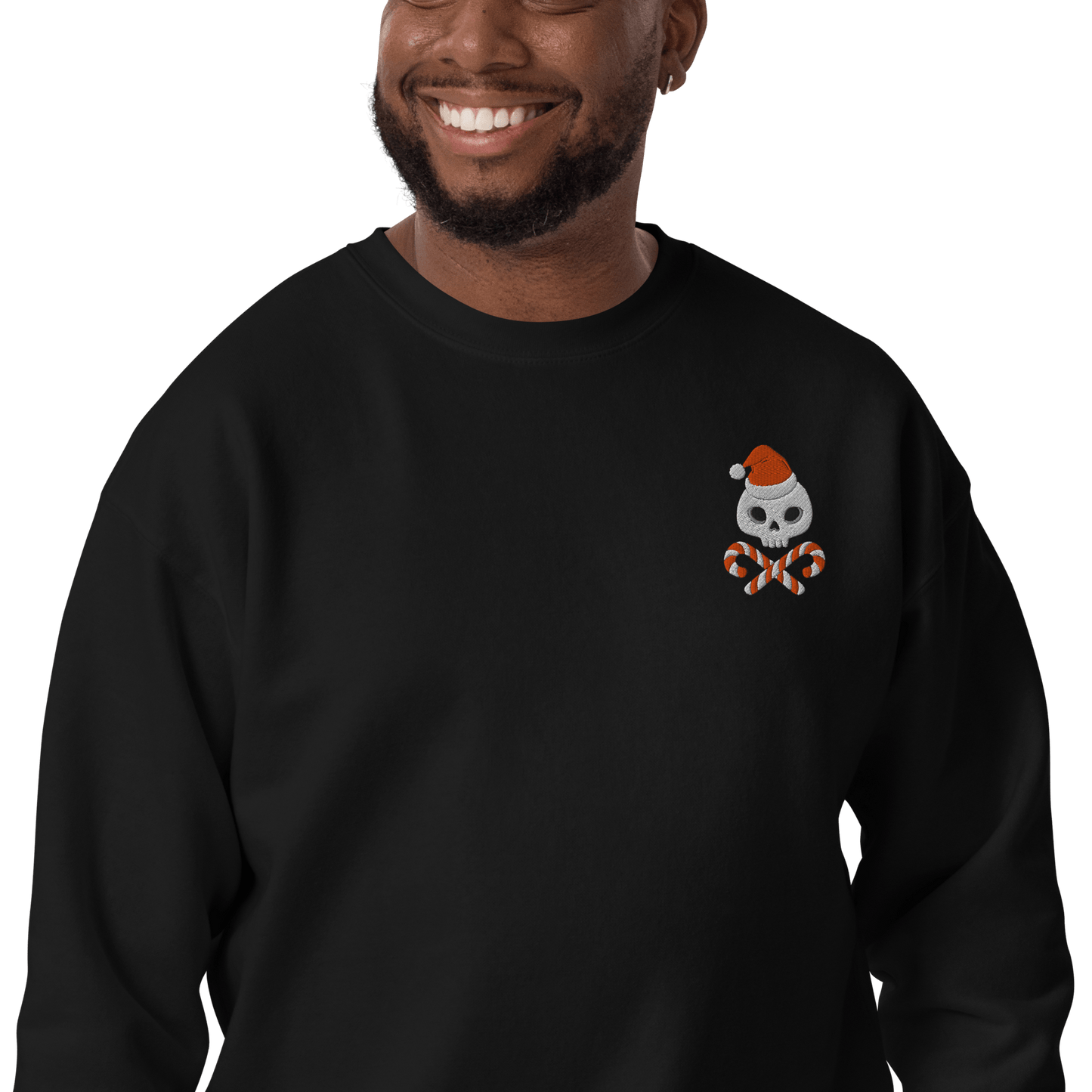 Candy Bones Unisex Embroidered Sweatshirt