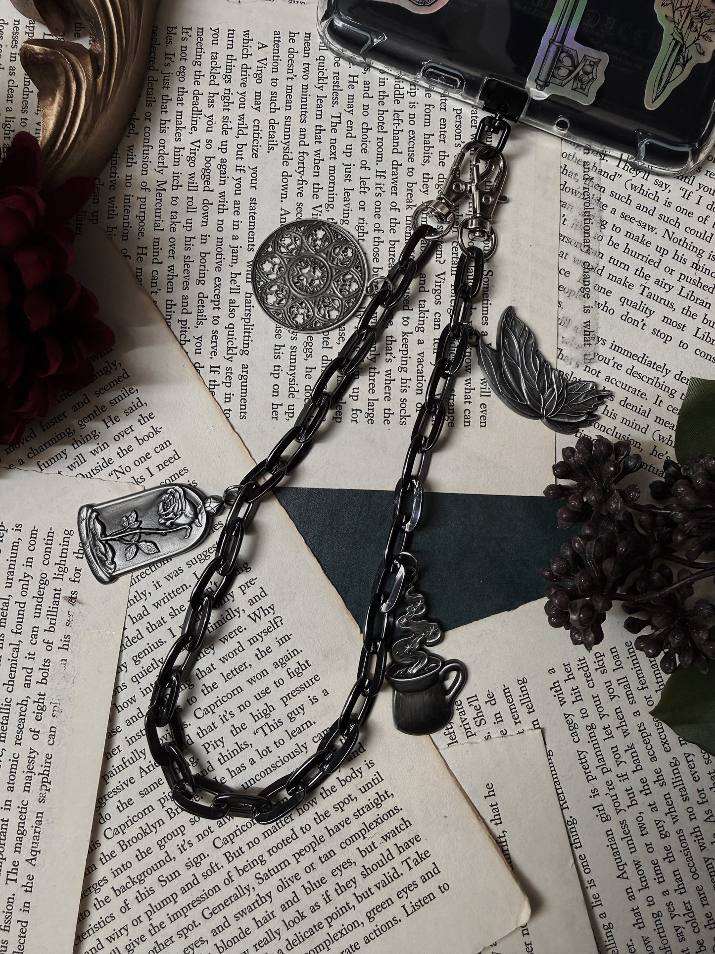 Afternoon Tea Phone Strap