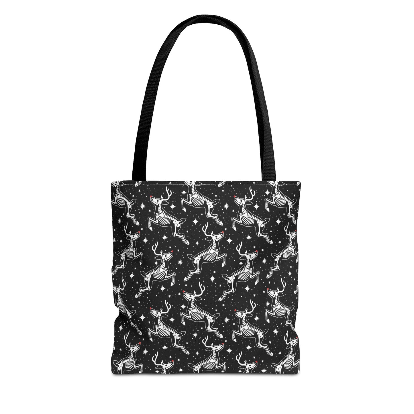 Deadnose Reindeer Reusable Gift Bag Tote