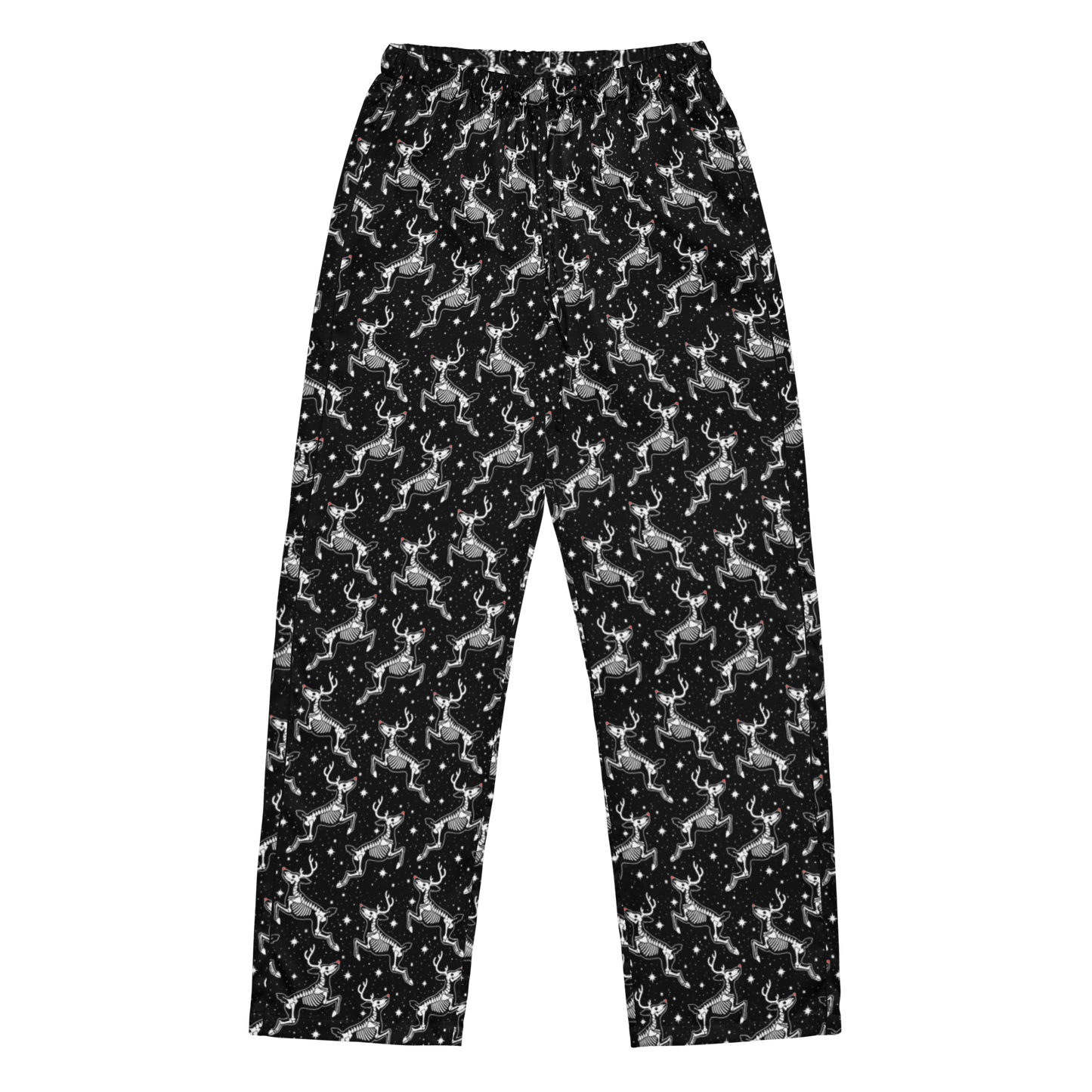 Deadnose Reindeer Silky Pajama Pants