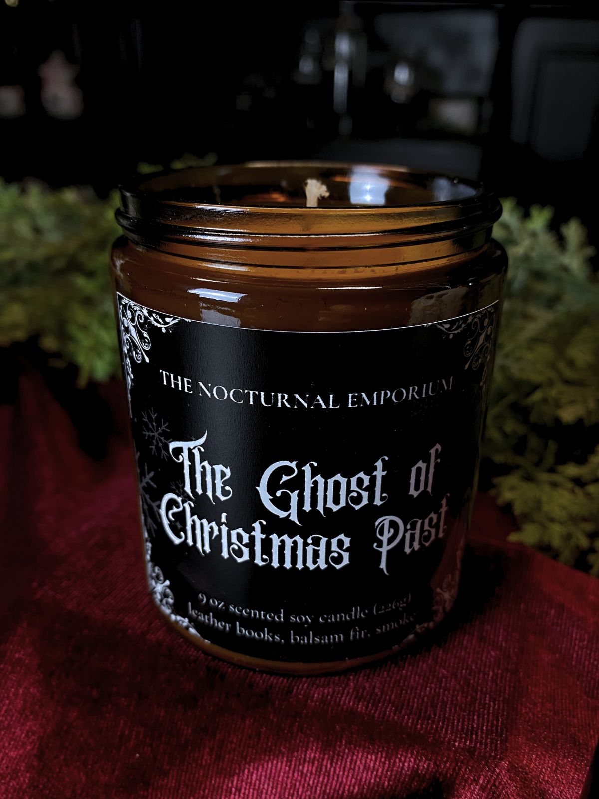 The Ghost of Christmas Past Jar Candle