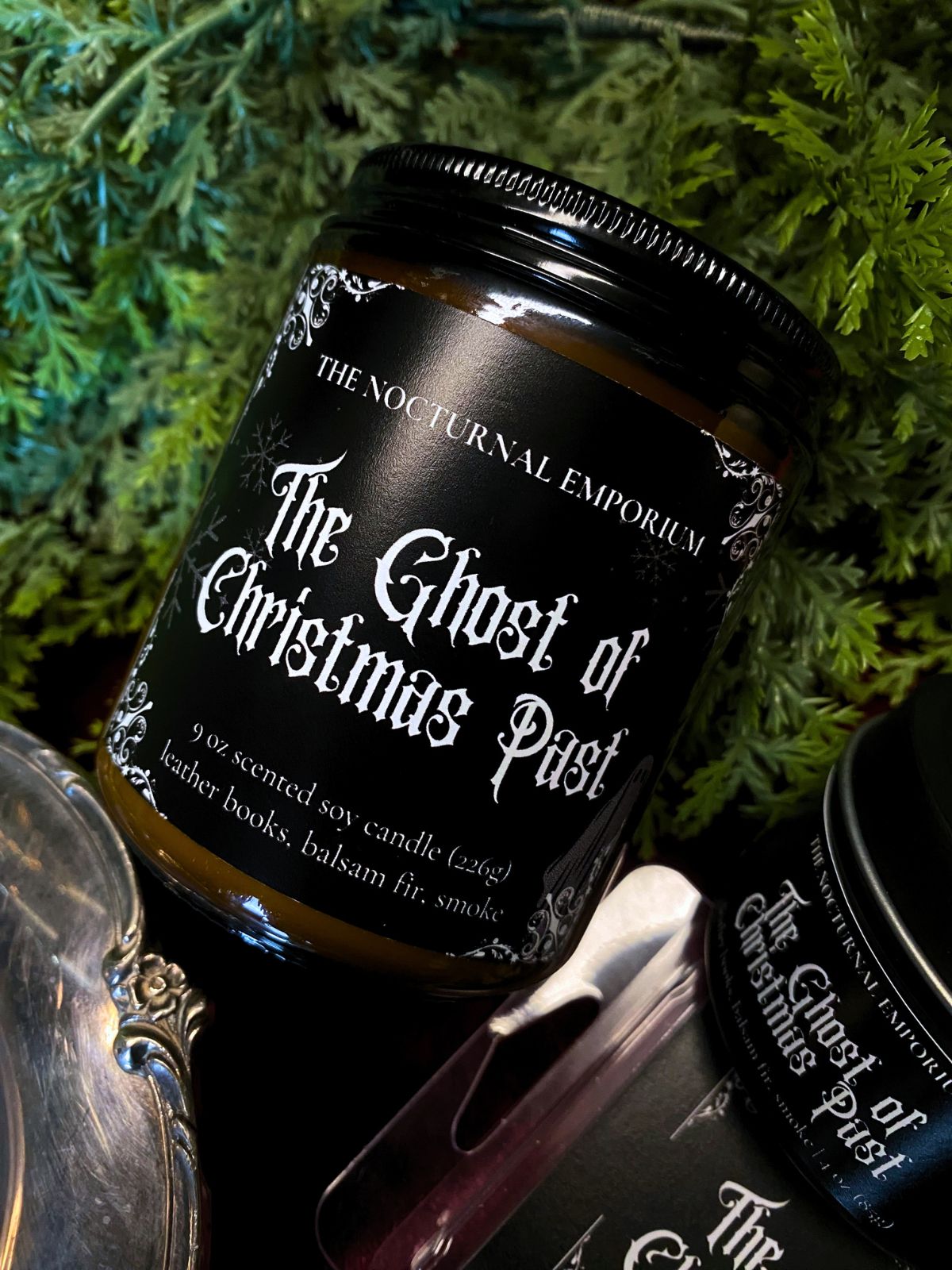 The Ghost of Christmas Past Jar Candle