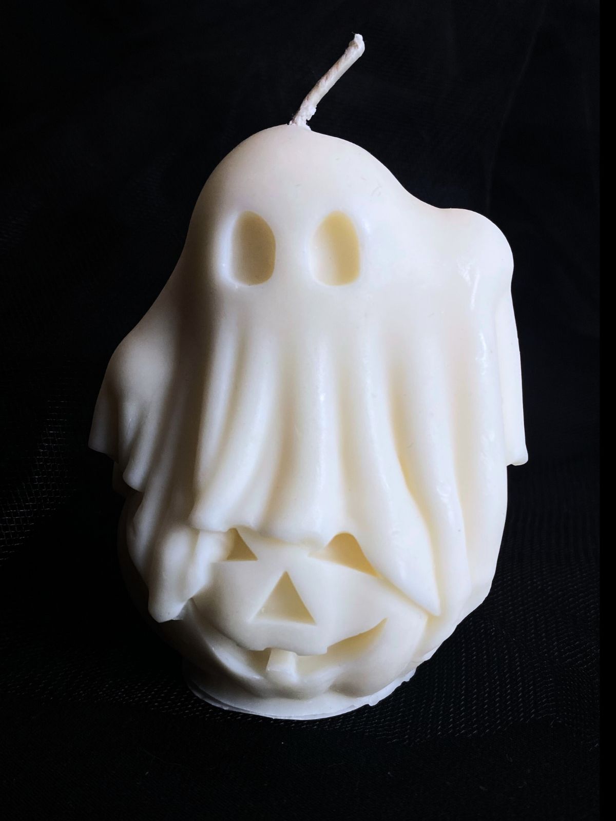 Ghost With The Most Pillar Candle