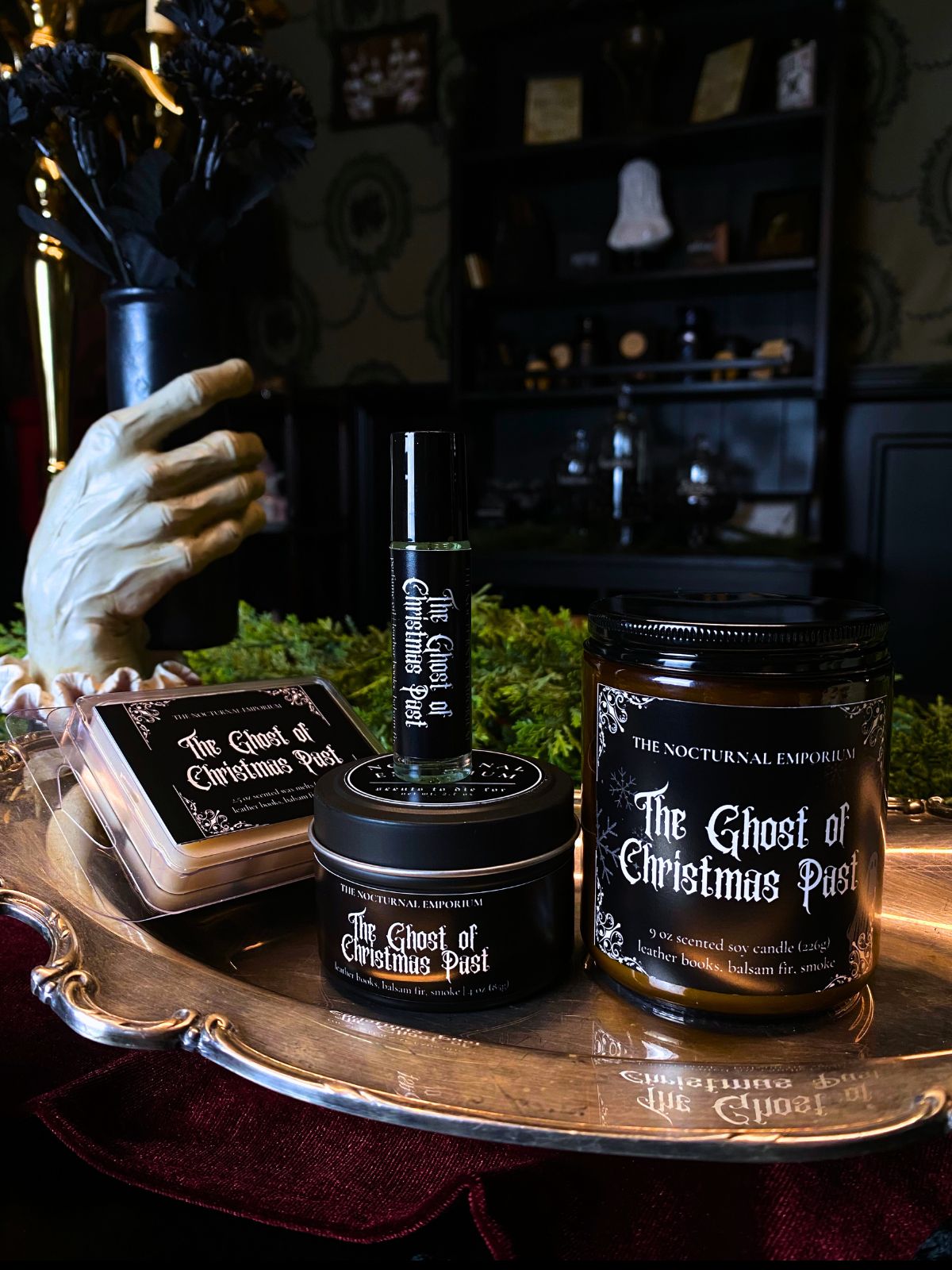 The Ghost of Christmas Past Jar Candle