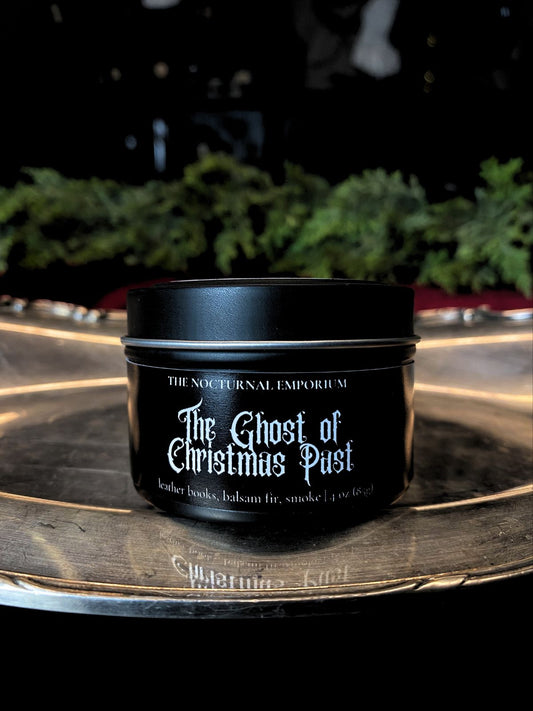 The Ghost of Christmas Past Tin Candle