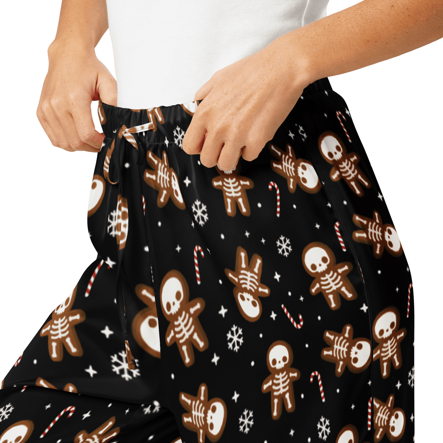 Gingerdead Men Silky Pajama Pants