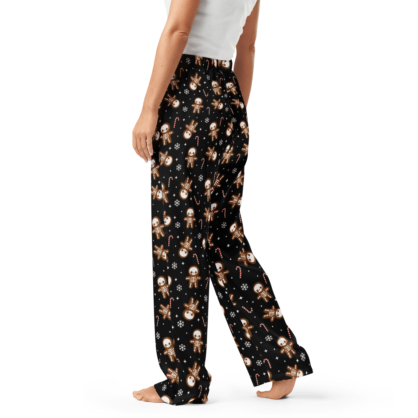 Gingerdead Men Silky Pajama Pants