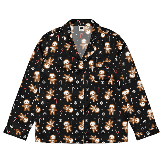 Gingerdead Men Silky Pajama Top