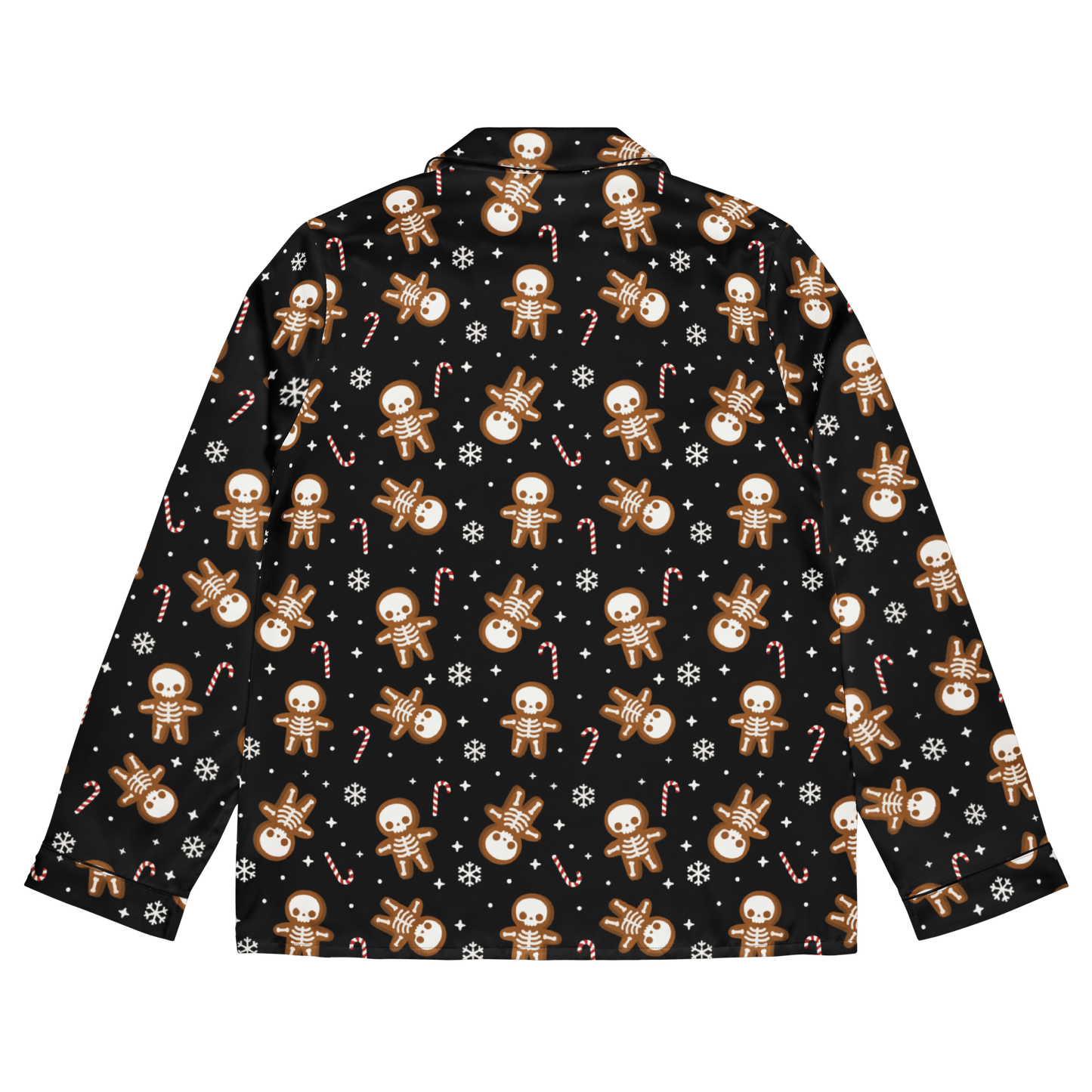 Gingerdead Men Silky Pajama Top