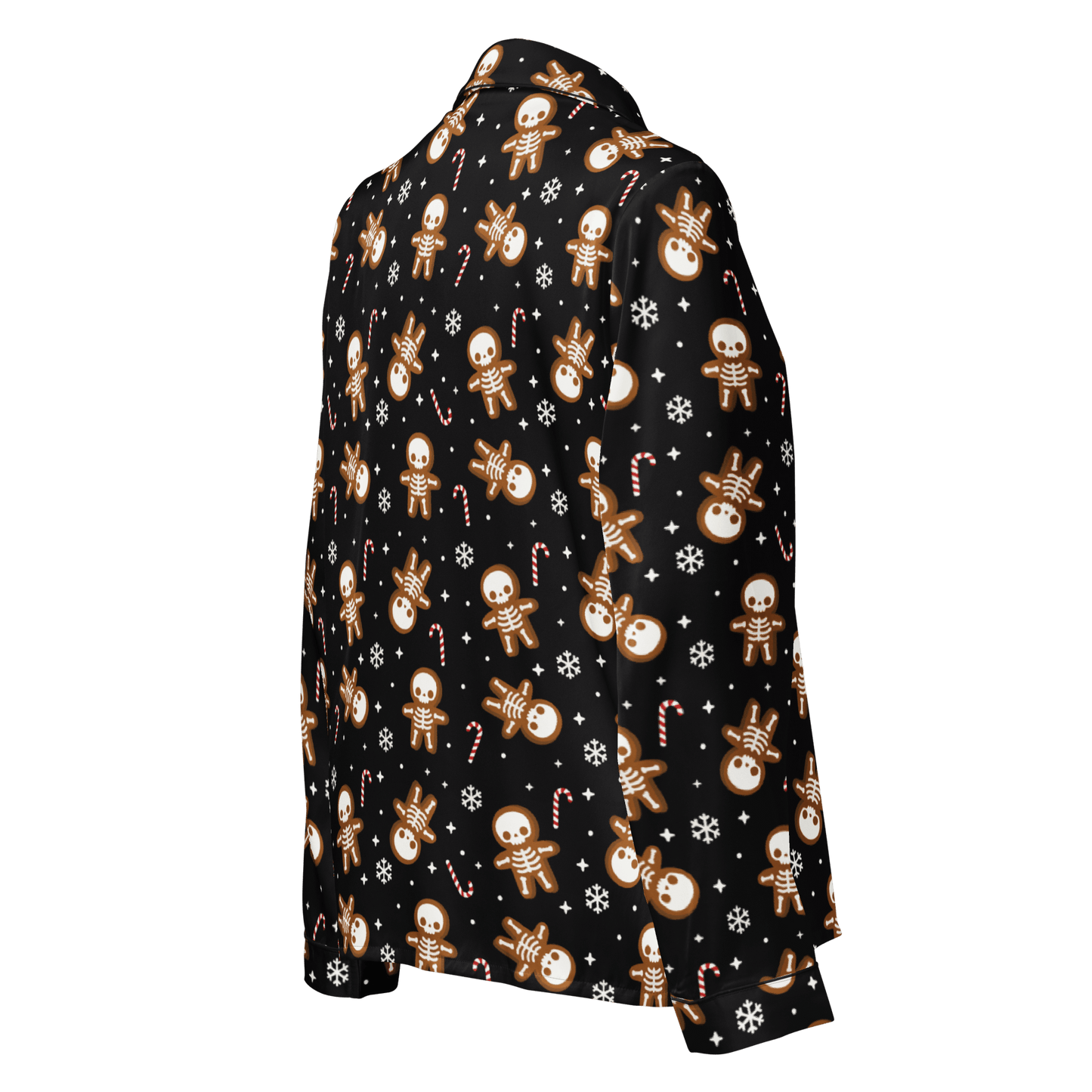 Gingerdead Men Silky Pajama Top