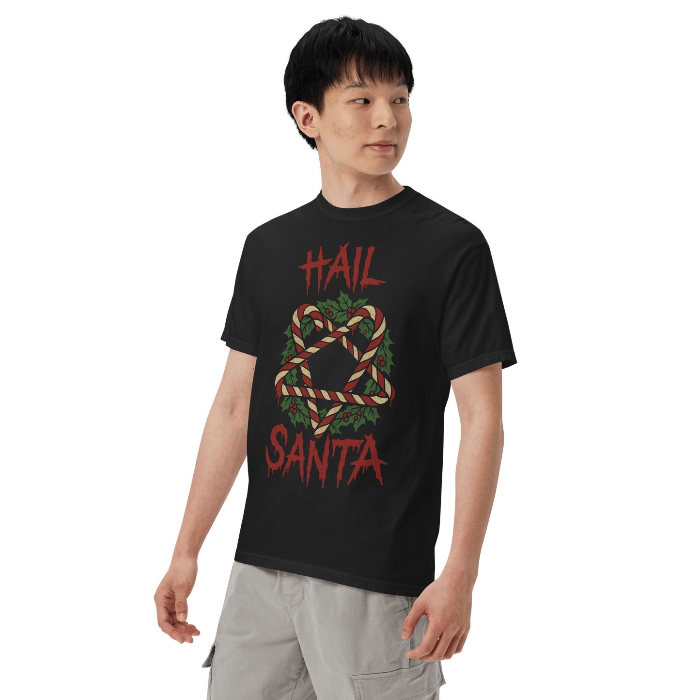 Hail Santa Comfy Tee