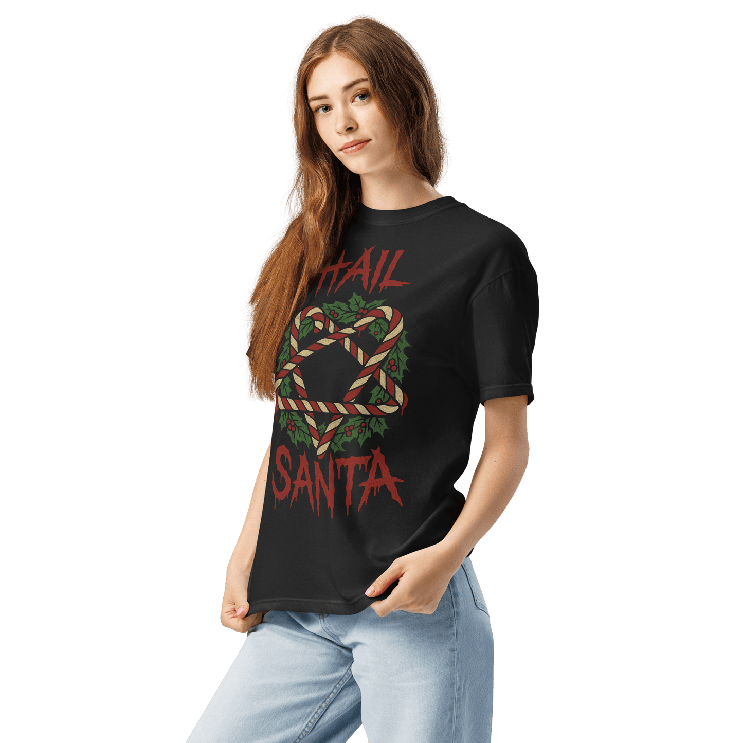 Hail Santa Comfy Tee