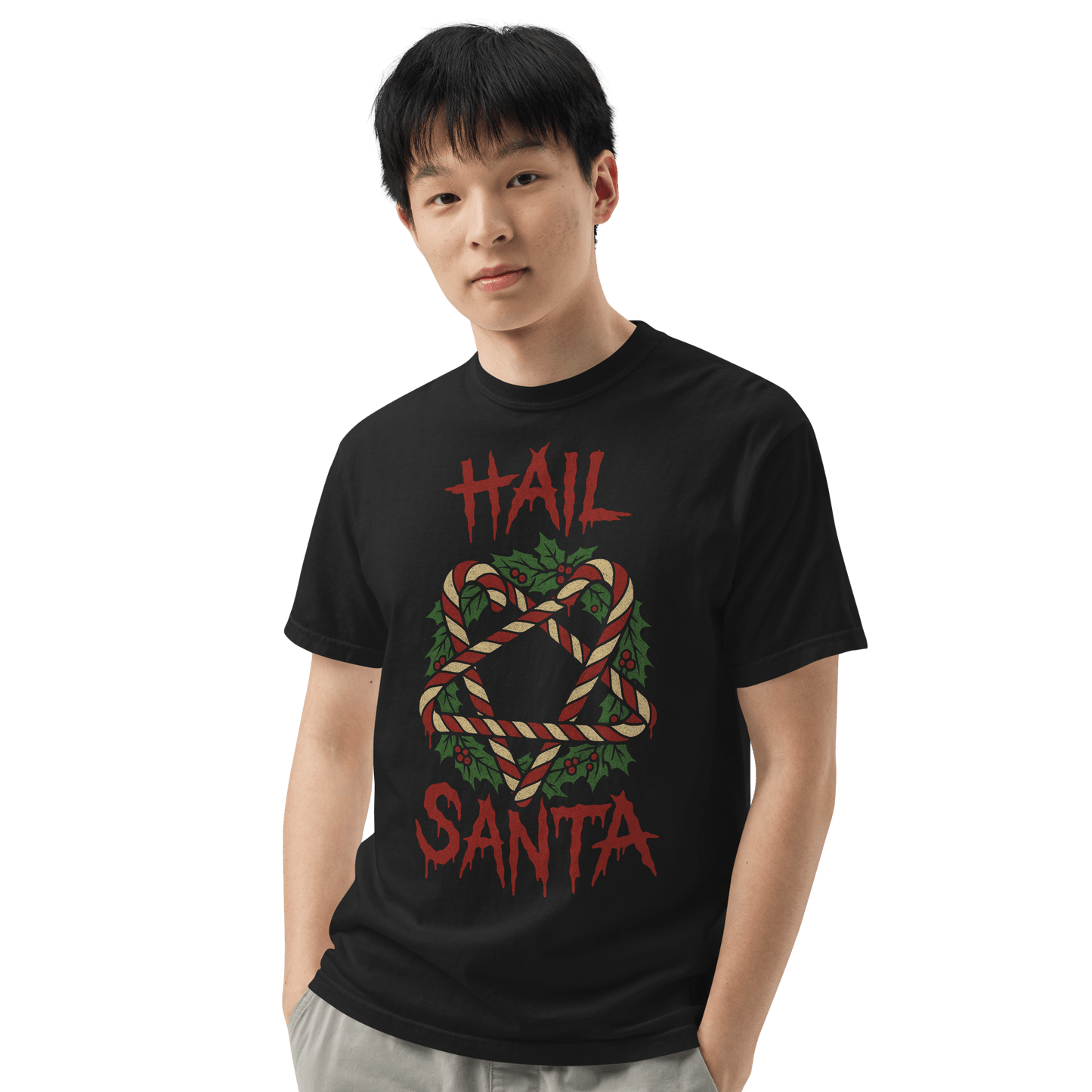 Hail Santa Comfy Tee