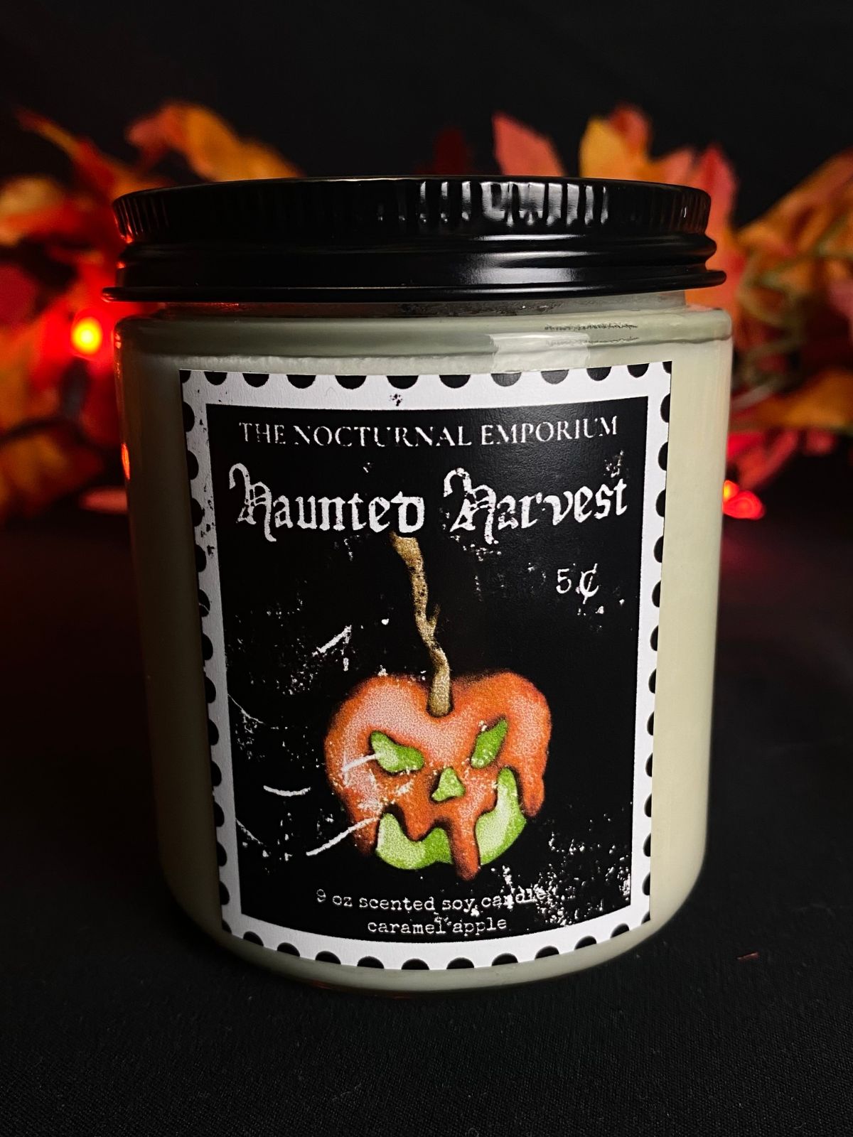 Haunted Harvest Jar Candle