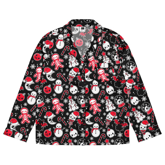 Helliday Cheer Silky Pajama Top