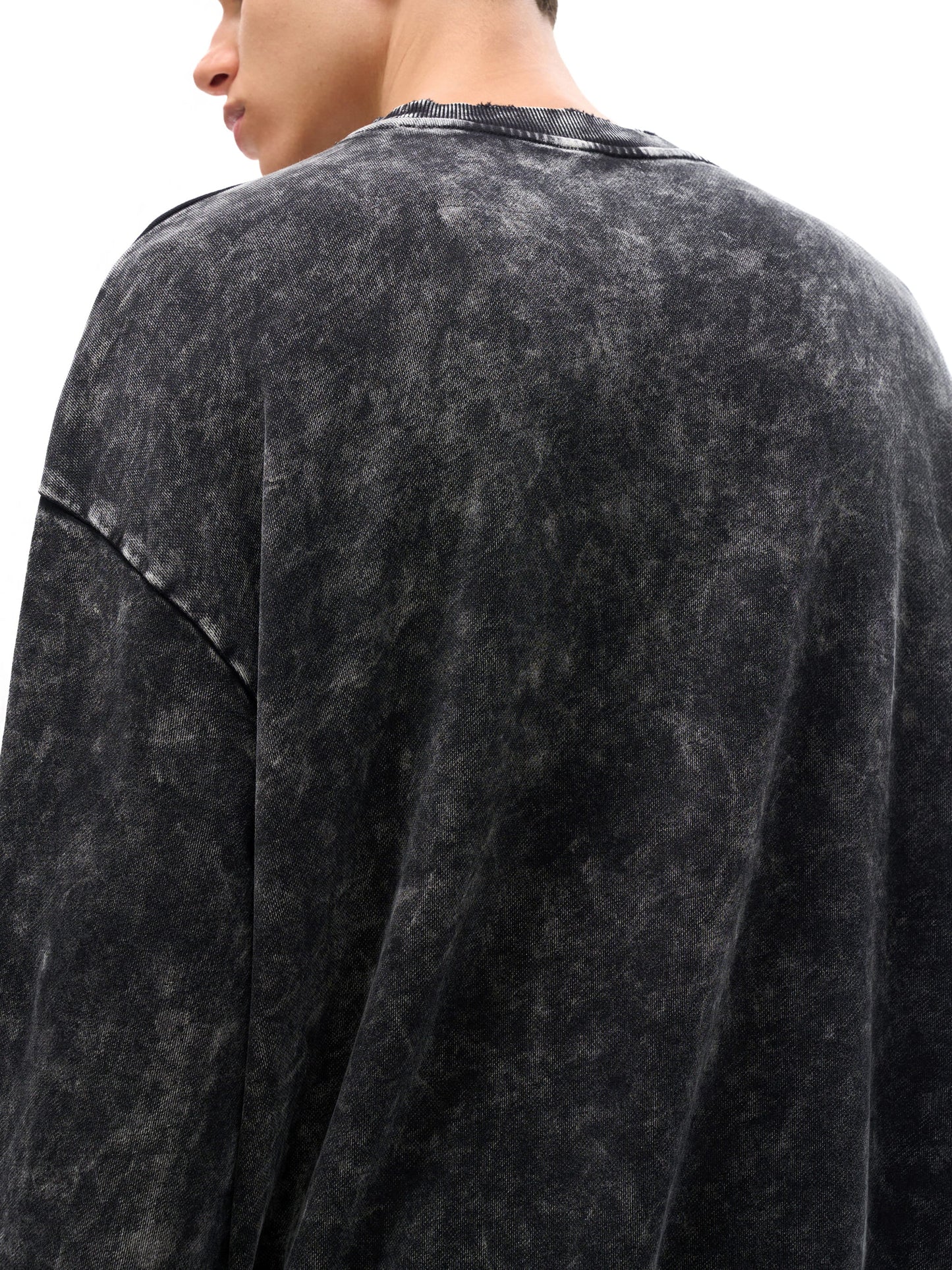 Sleigher Snow Washed Hand-Frayed Sweatshirt (Limited Edition)