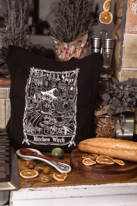 Kitchen Witch Tote Bag