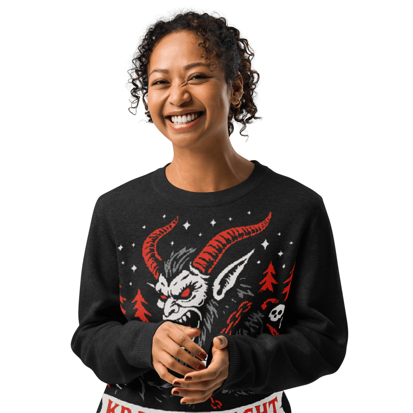 Krampusnacht Knit Crewneck Sweater