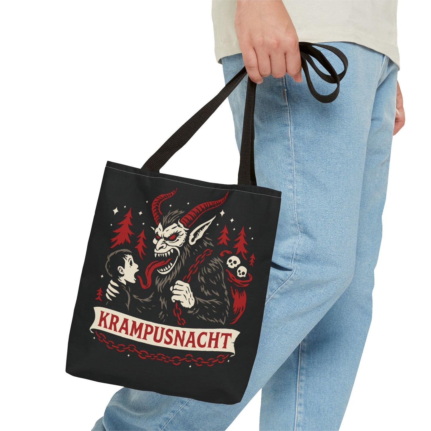 Krampusnacht Reusable Gift Bag Tote