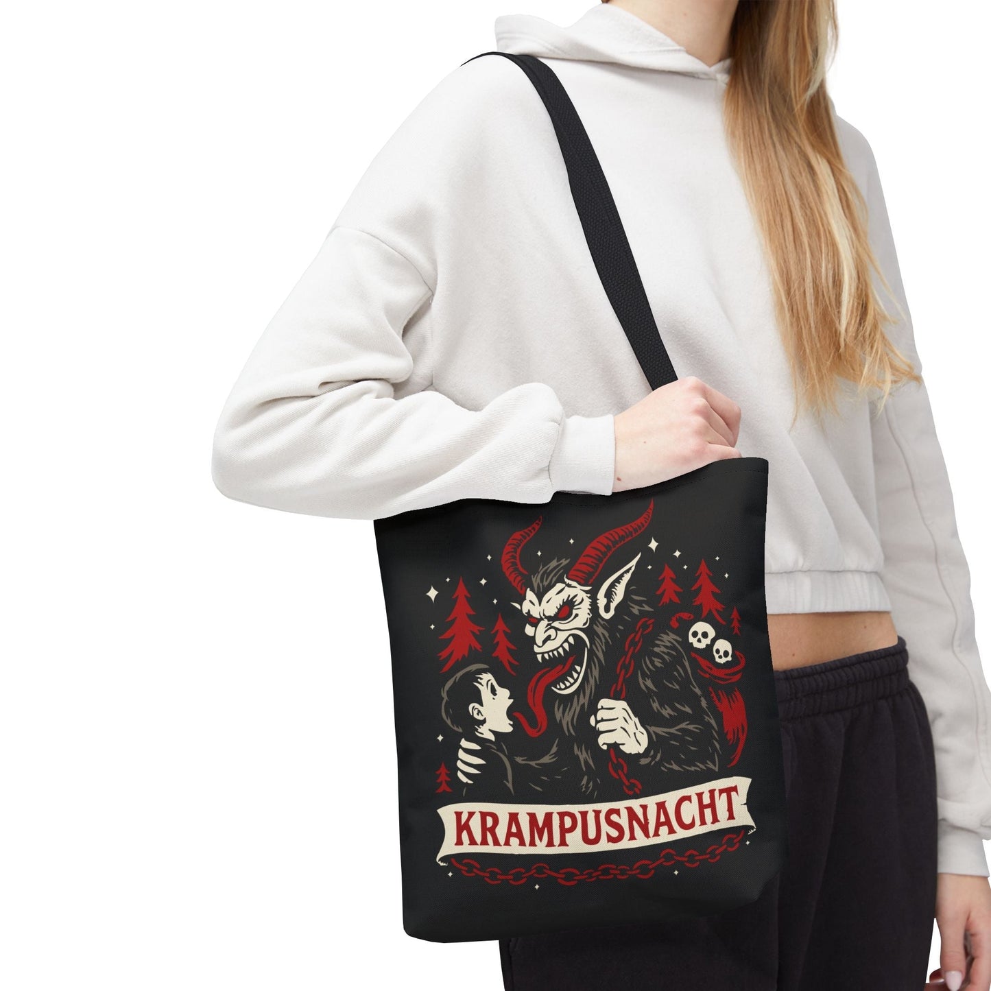 Krampusnacht Reusable Gift Bag Tote