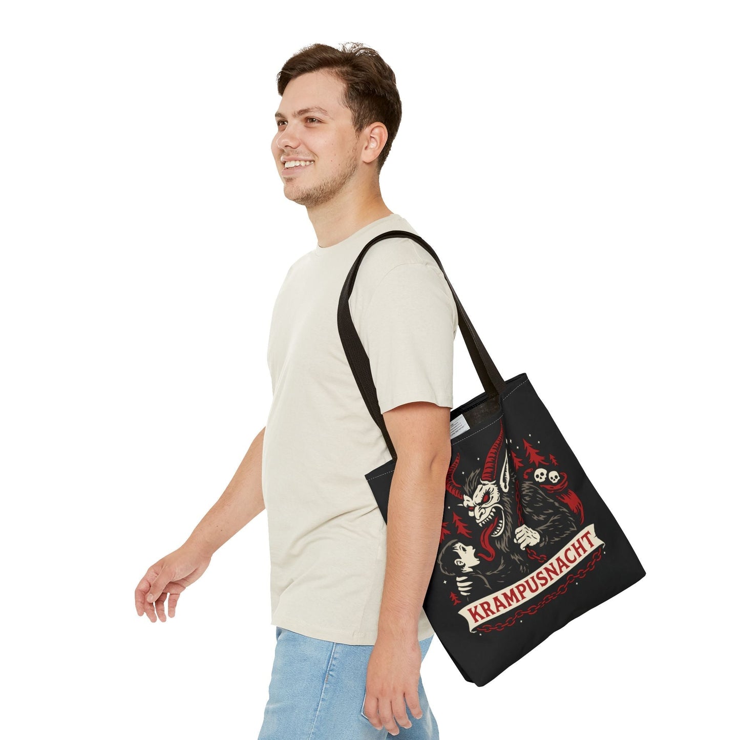 Krampusnacht Reusable Gift Bag Tote