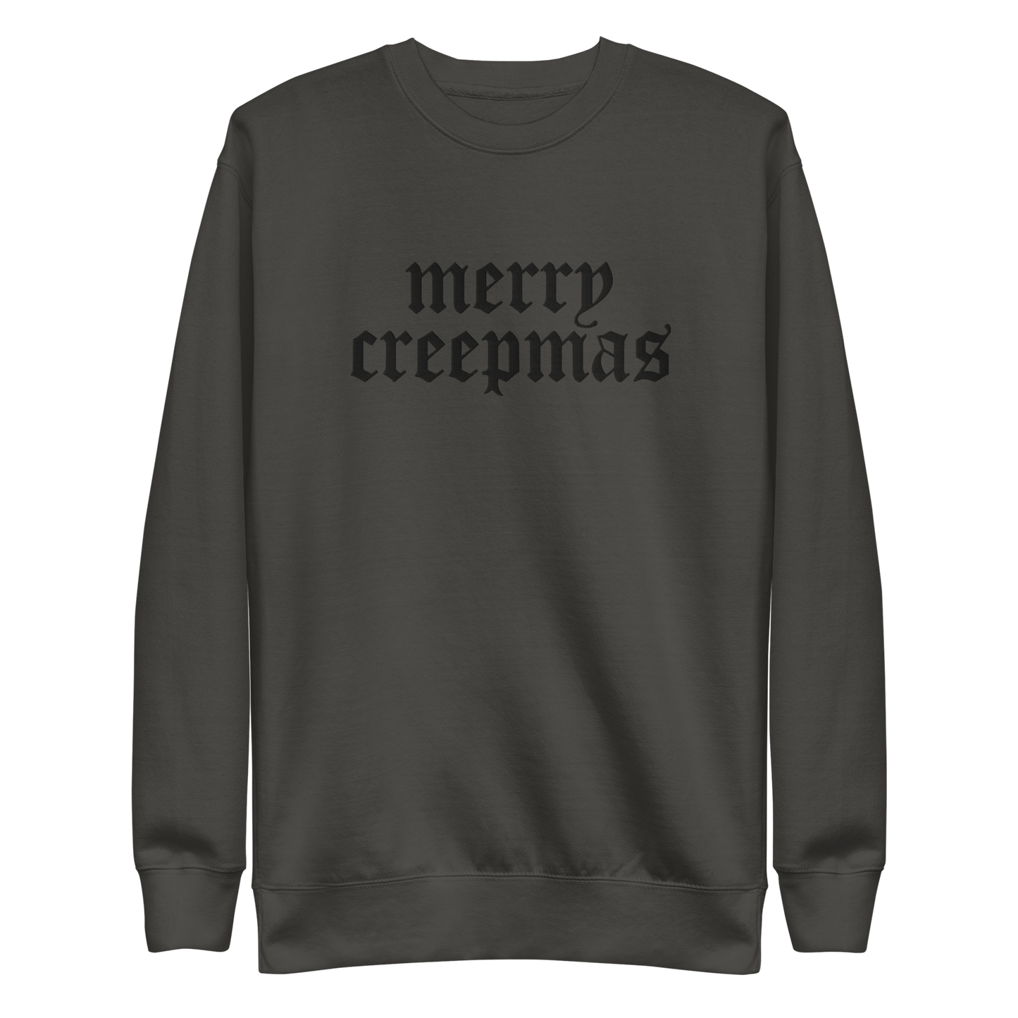 Merry Creepmas Embroidered Unisex Sweatshirt