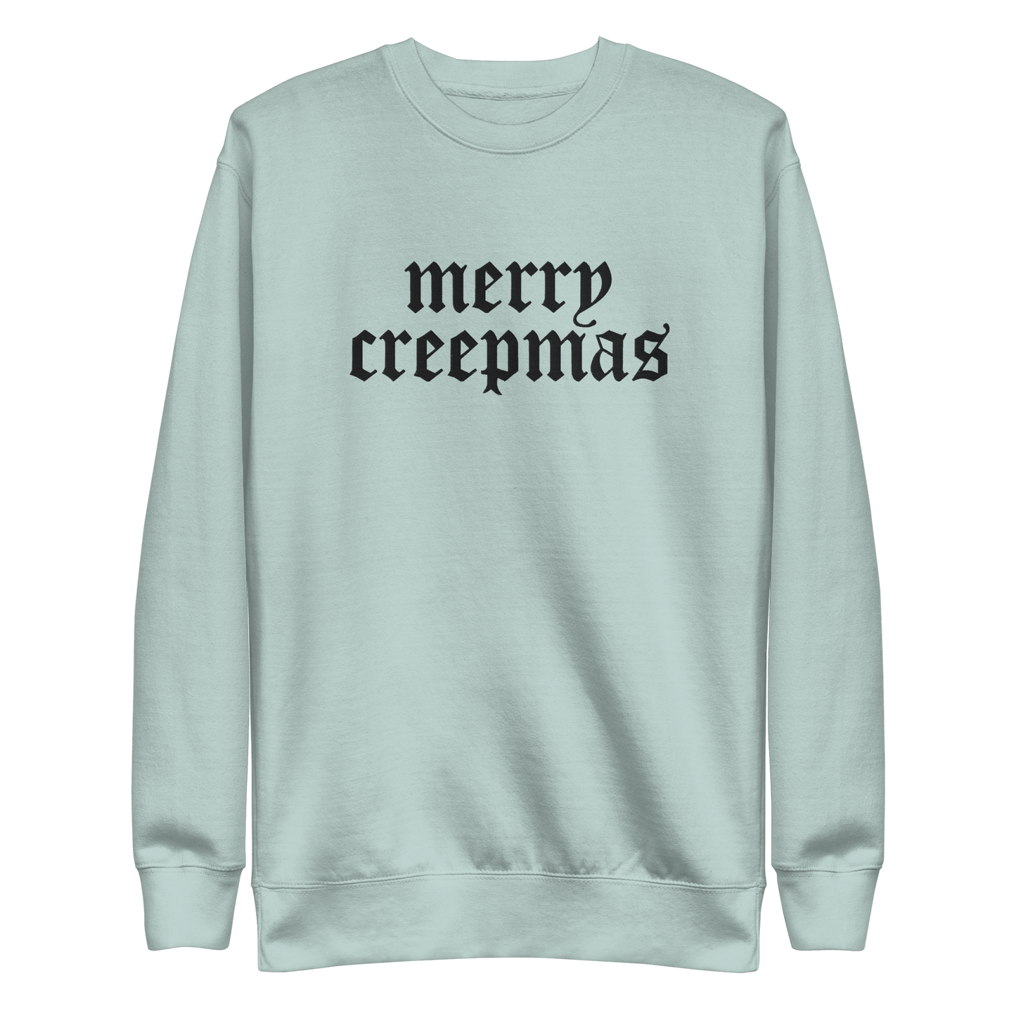Merry Creepmas Embroidered Unisex Sweatshirt