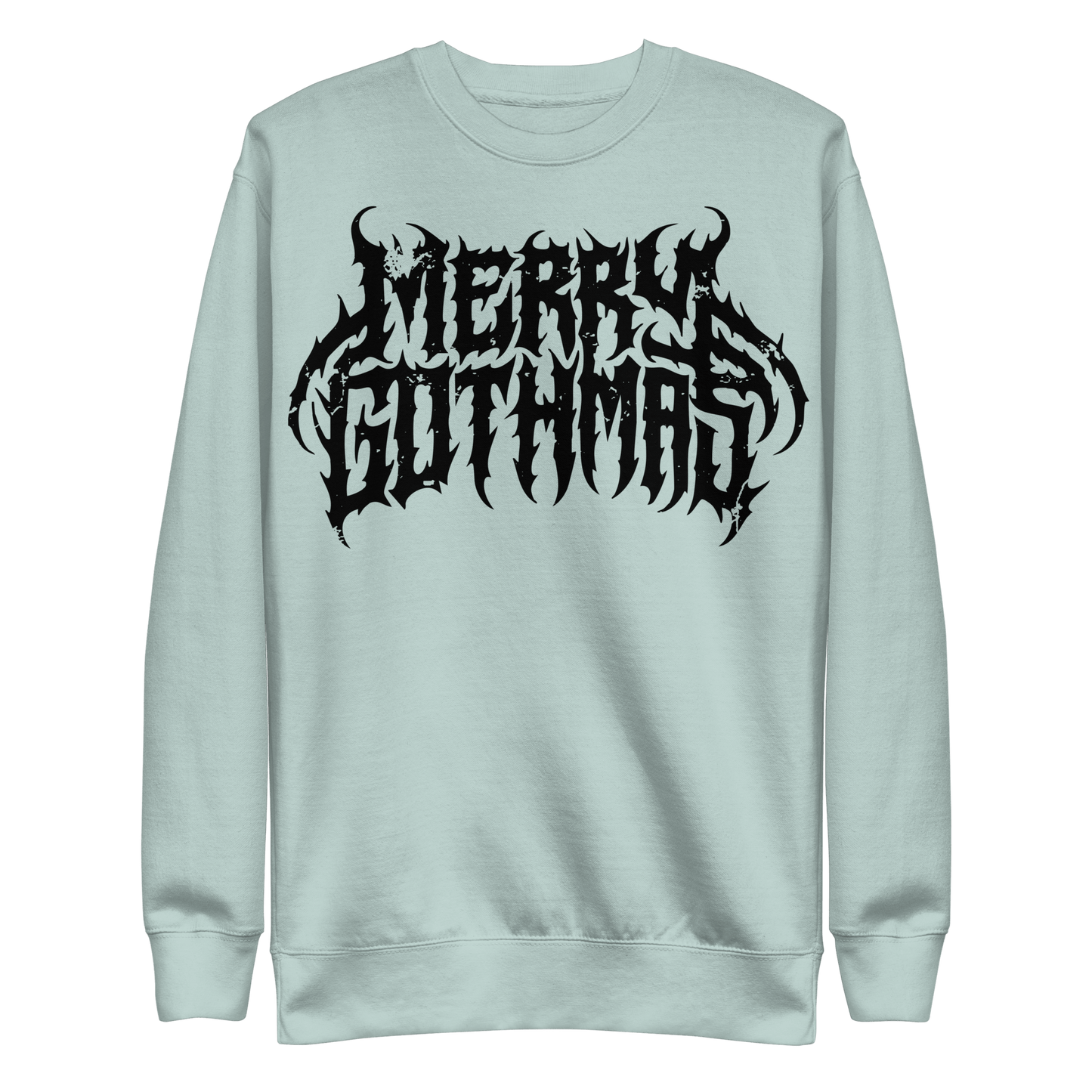 Merry Gothmas Metal Font Unisex Sweatshirt