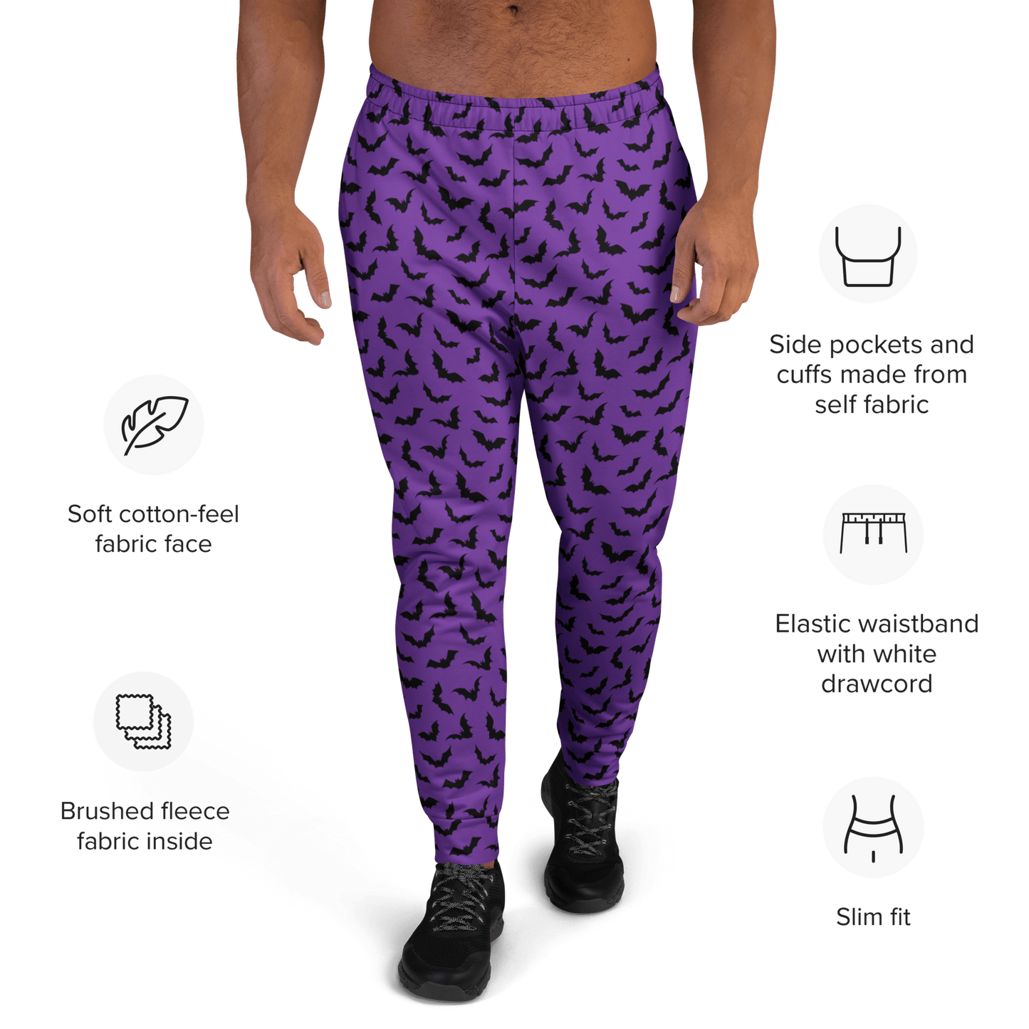 Midnight Bats Unisex Joggers