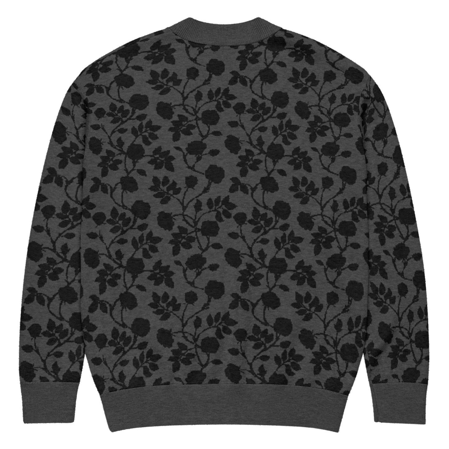 Midnight Bloom Knit Cardigan