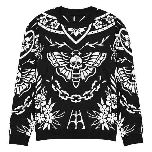 Old School Ink Knit Crewneck Sweater