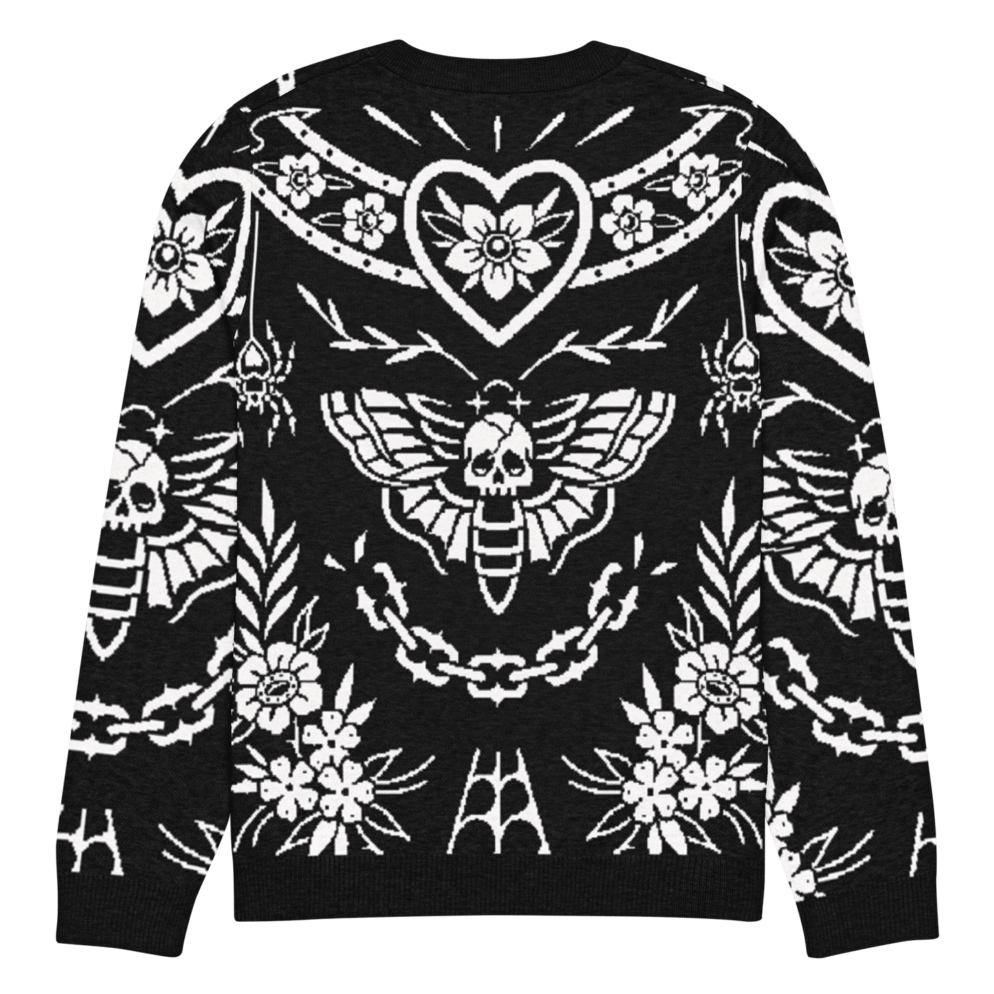 Old School Ink Knit Crewneck Sweater