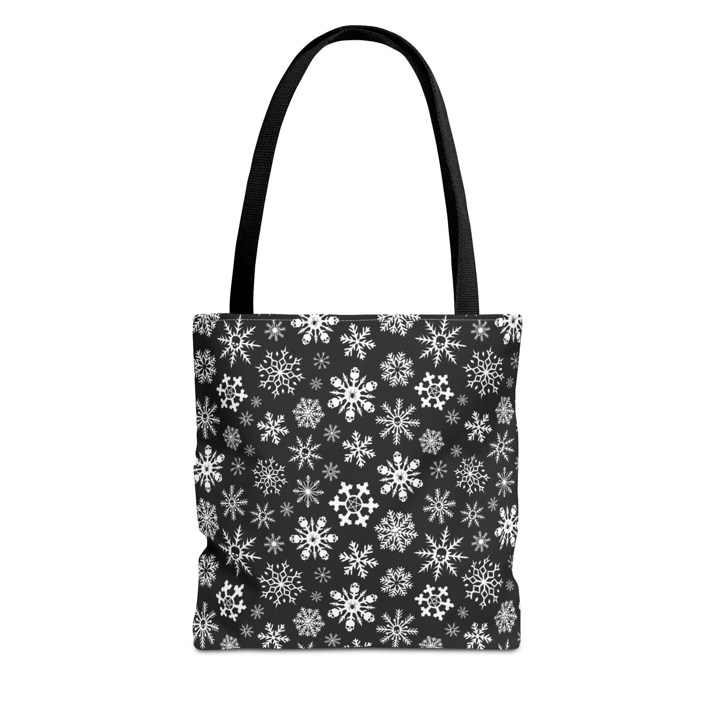 Skulldrift Gothic Snowflake Reusable Gift Bag Tote