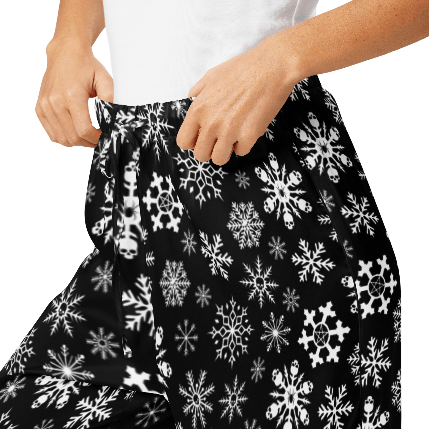 Skulldrift Snow Silky Pajama Pants