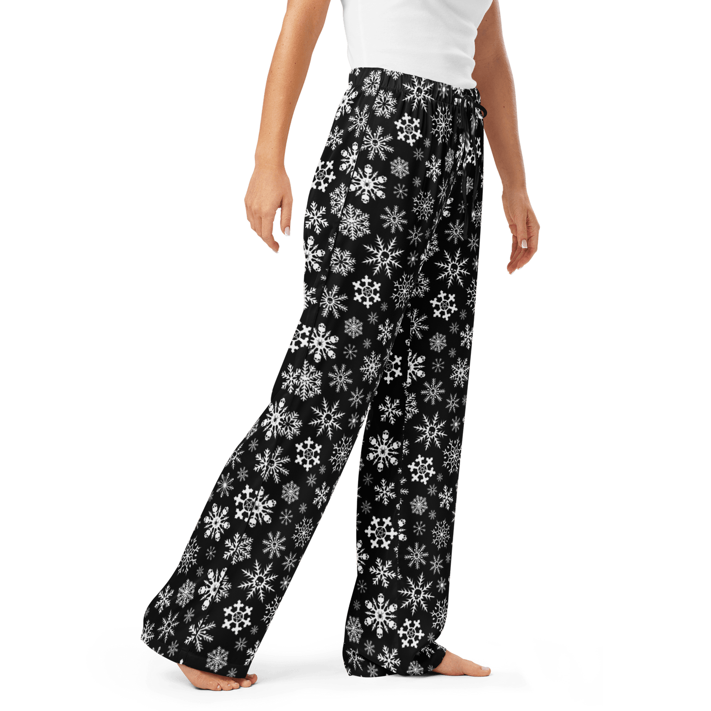 Skulldrift Snow Silky Pajama Pants